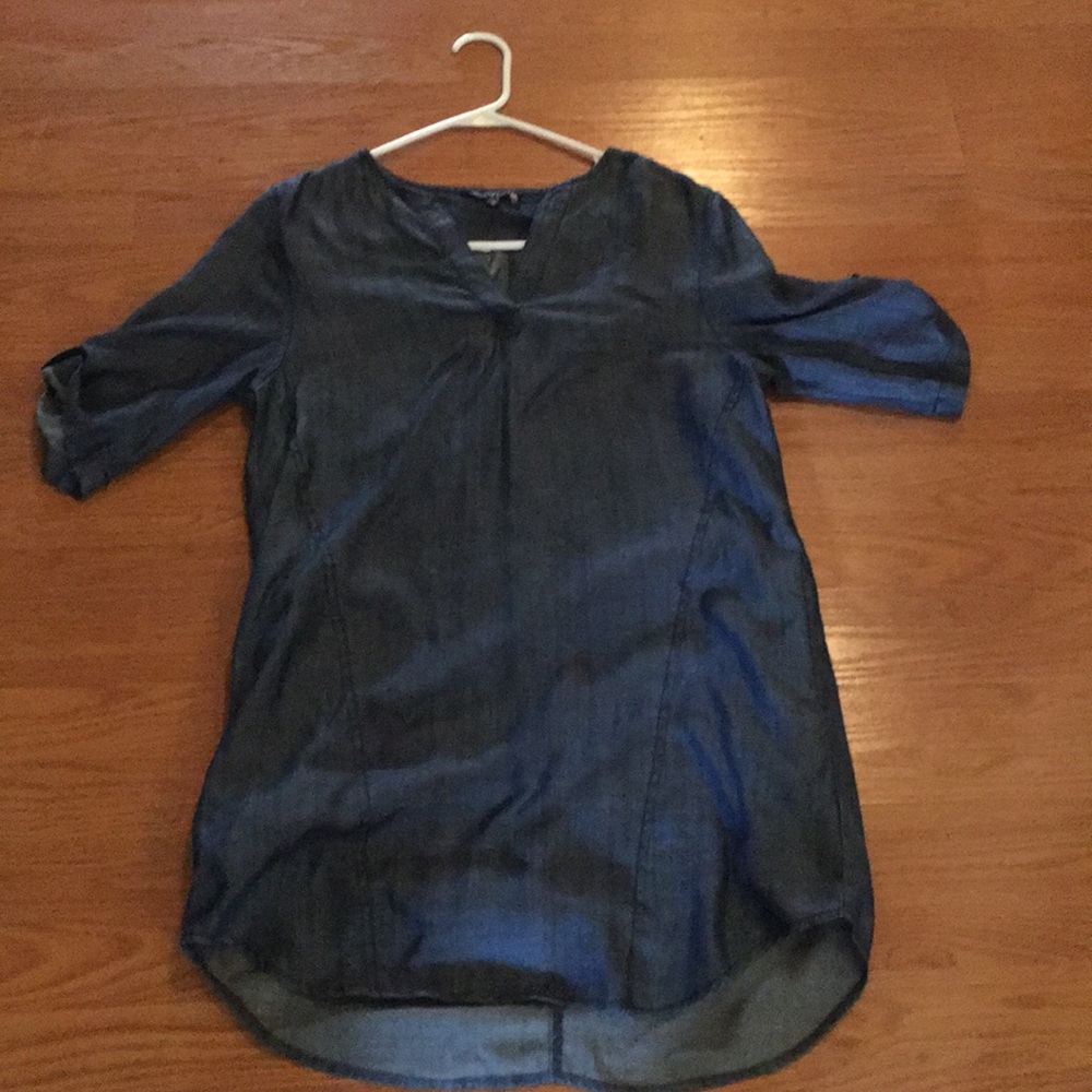 Denim dress!